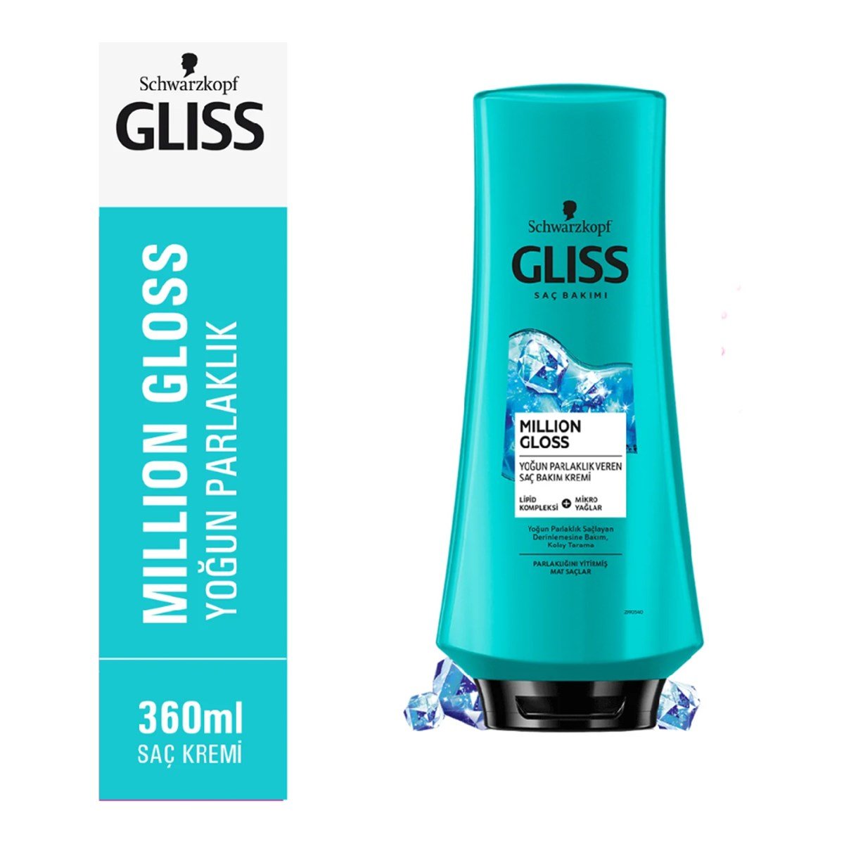 Gliss Saç Kremi Million Gloss 360 Ml