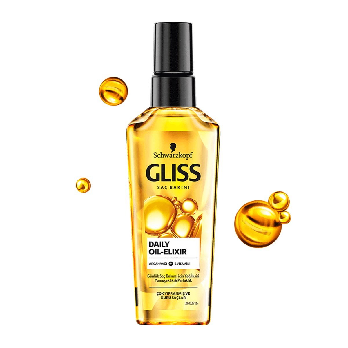 Gliss Yağ İksiri Daily Oil-Elixer Çok Yıpranmış ve Kuru Saçlar 75ml