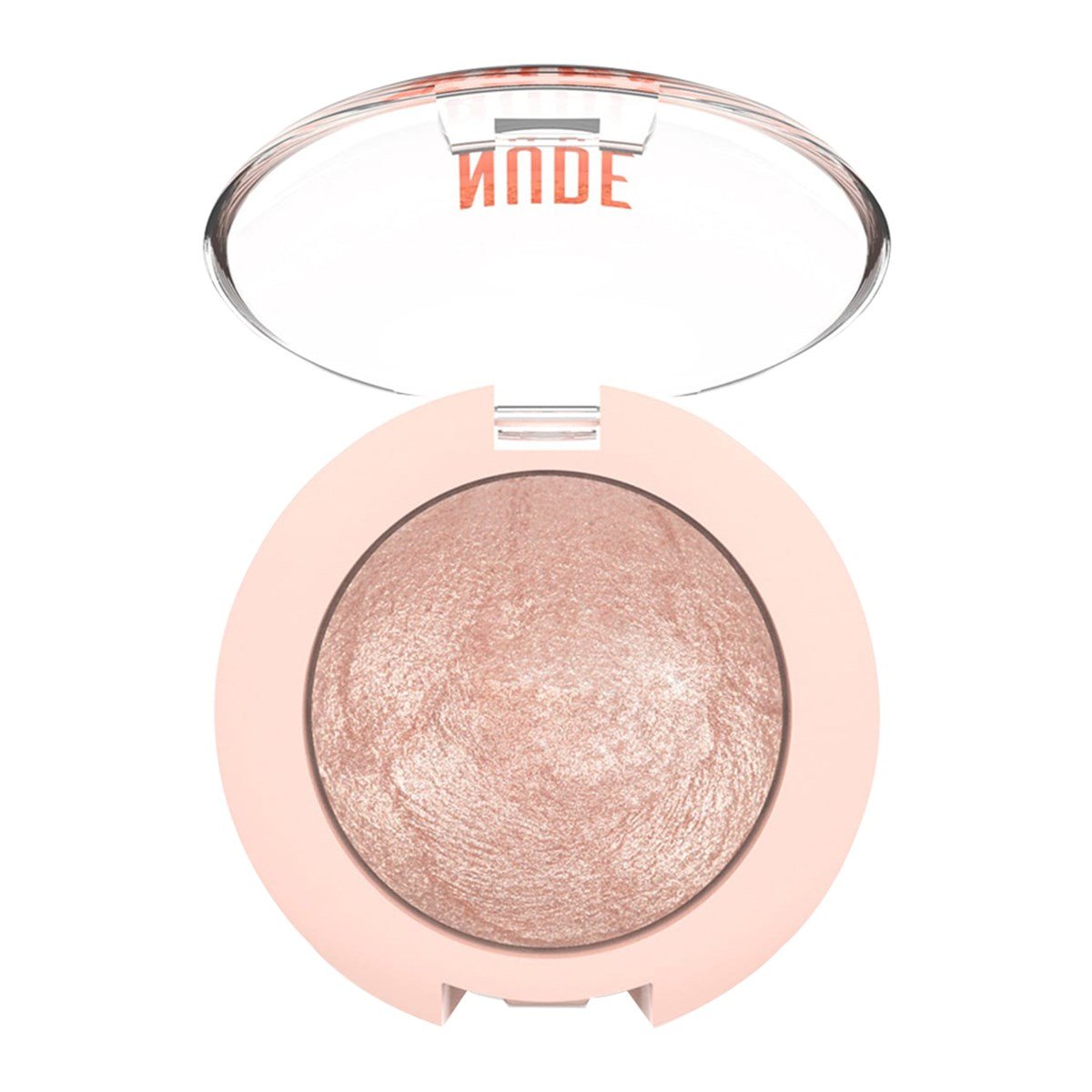 Golden Rose Nude Look Pearl Baked Eyeshadow 01 Ivory