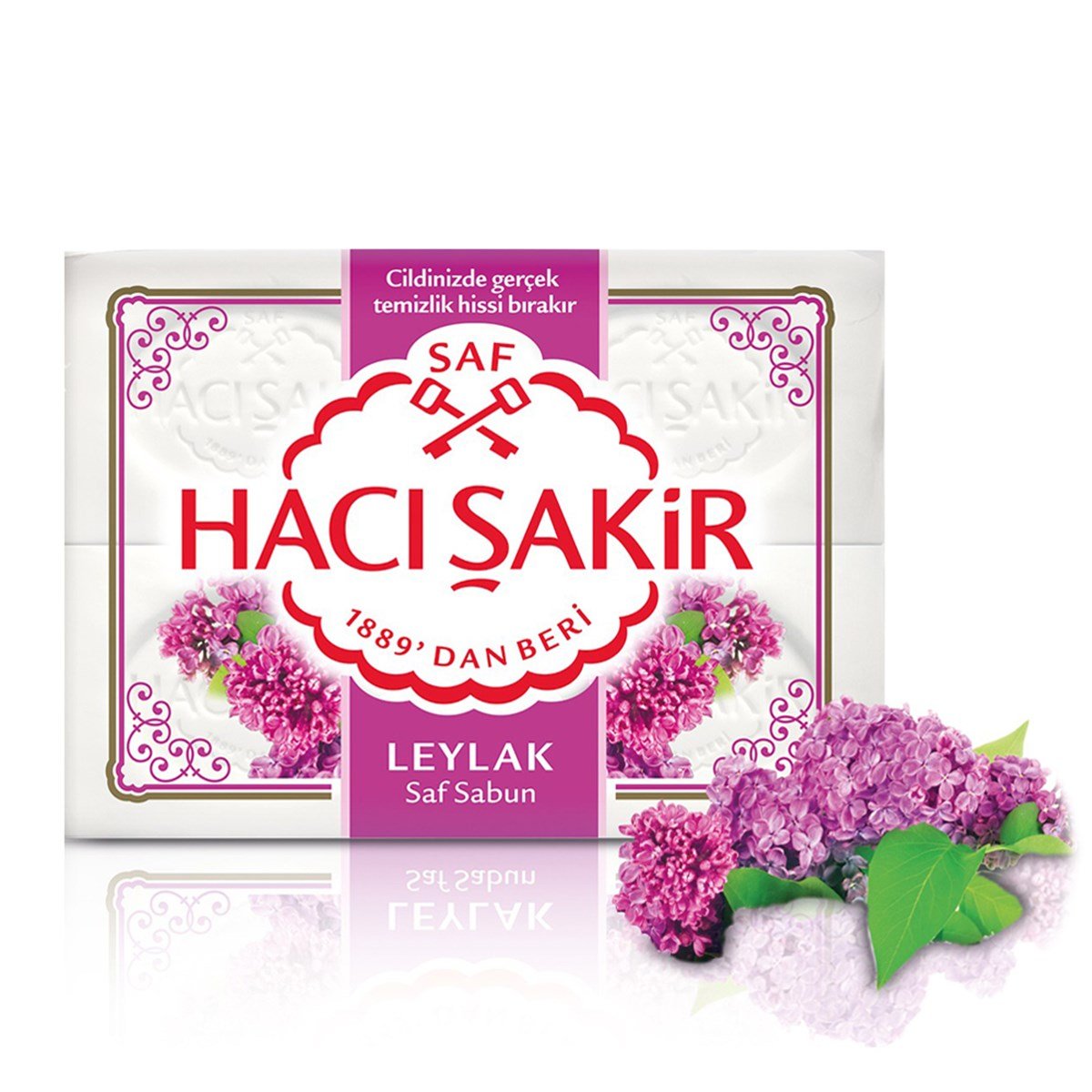 Hacı Şakir Saf Sabun Leylak 600g