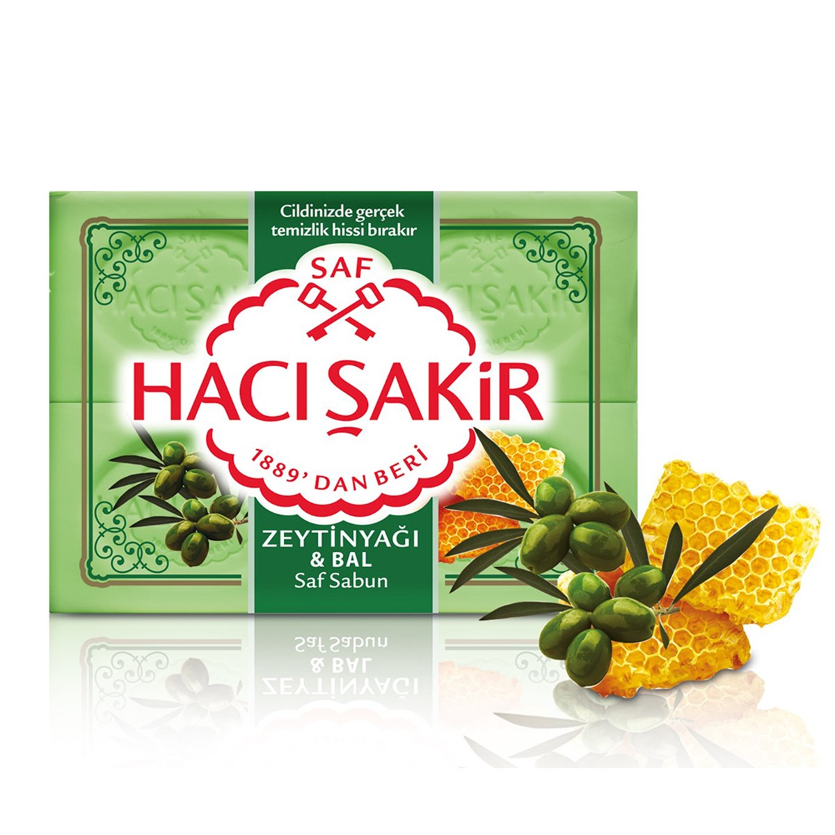 Hacı Şakir Saf Sabun Zeytinyağı&Bal 600gr