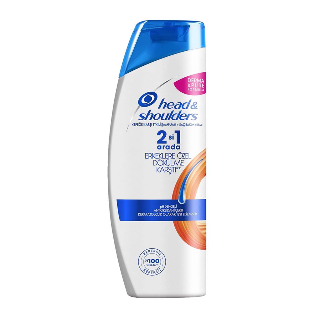Head&Shoulders 2 In 1 Arada Şampuan Erkeklere Özel Saç Dökümelerine Karşı 450 Ml