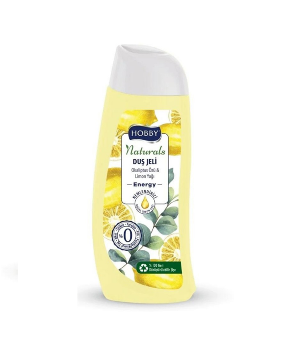 Hobby Naturals Duş Jeli Okaliptüs Özü & Limon Yağı 500 ml 