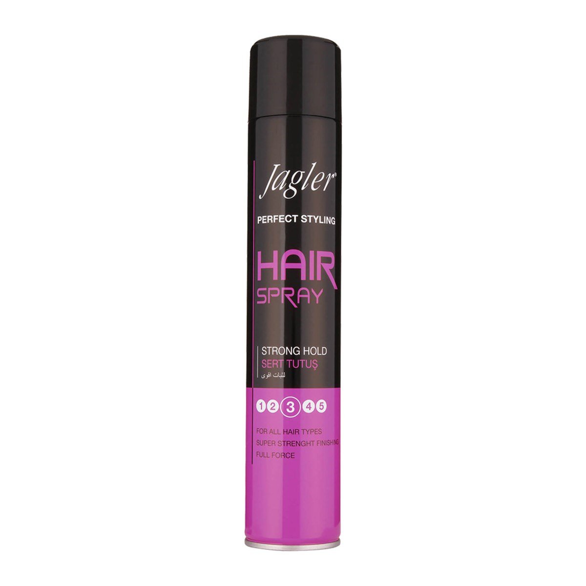 Jagler Sert Tutuş Saç Spreyi 400ml 