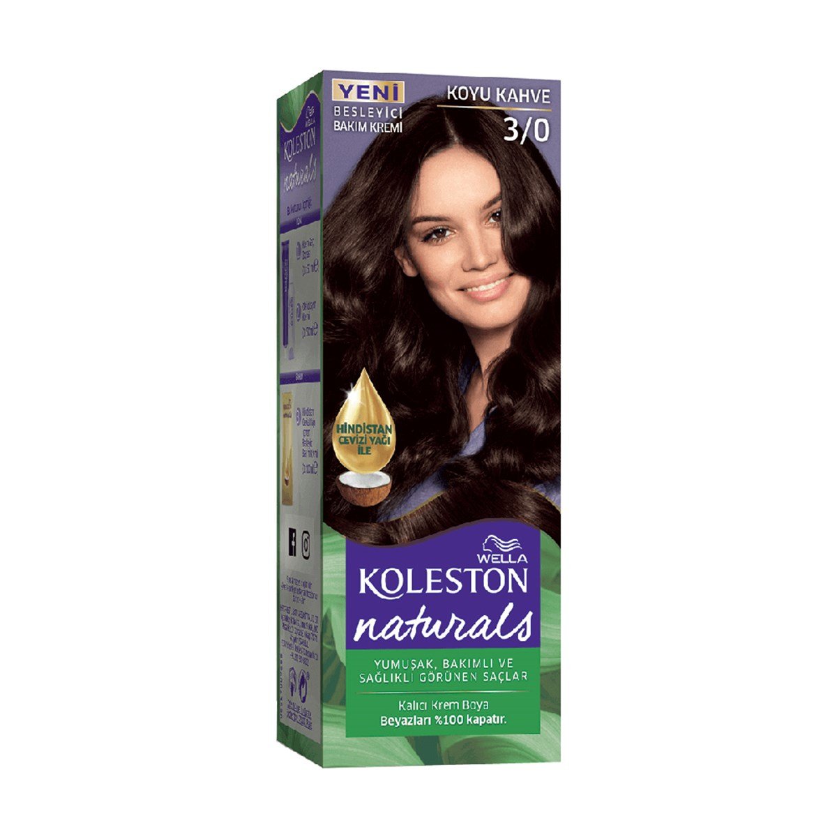 Koleston Naturals Set Boya Koyu Kahve 3/0