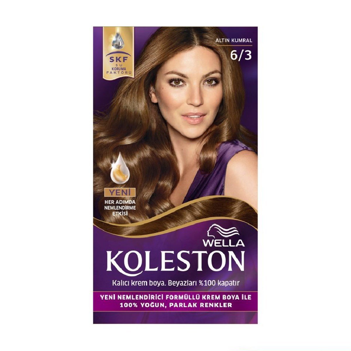 Koleston Set Boya Altın Kumral 6/3