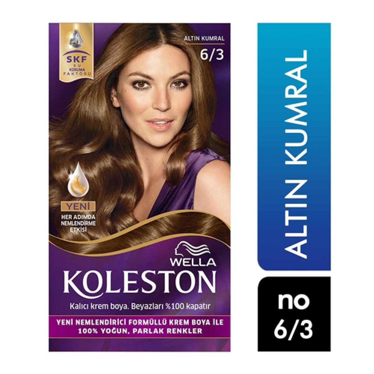 Koleston Set Boya Altın Kumral 6/3