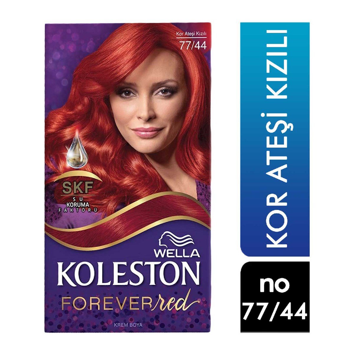 Koleston Set Boya Kor Ateşi Kızılı 77/44