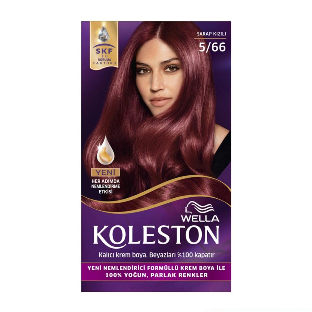 Koleston Set Boya Şarap Kızılı 5/66