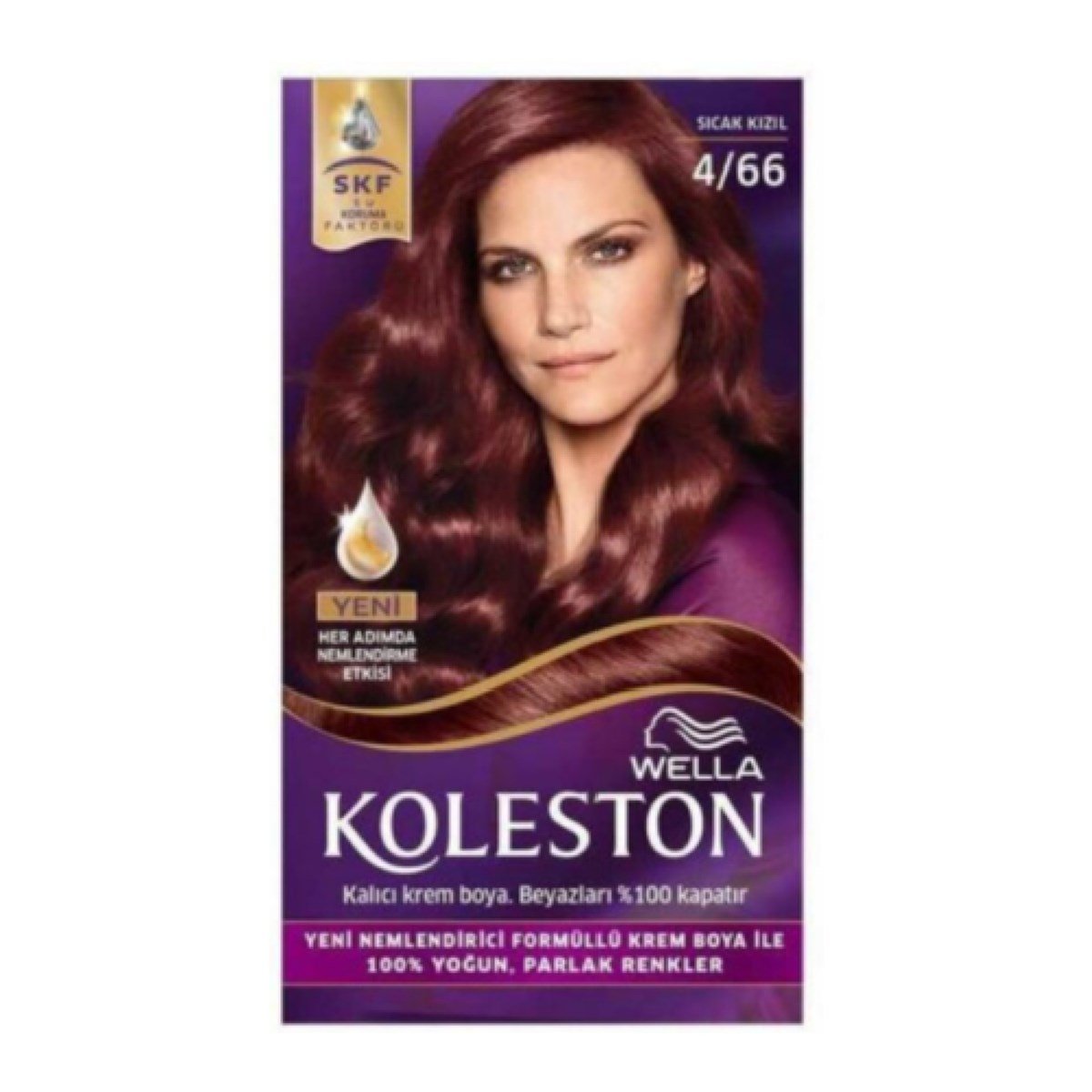 Koleston Set Boya Sıcak Kızıl 4/66