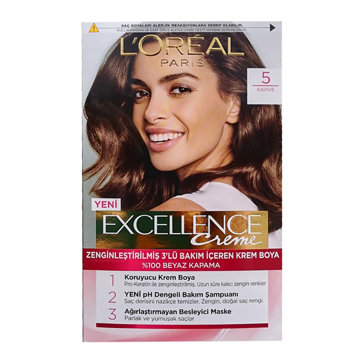 Loreal Excellence Creme Saç Boyası 5 Kahve
