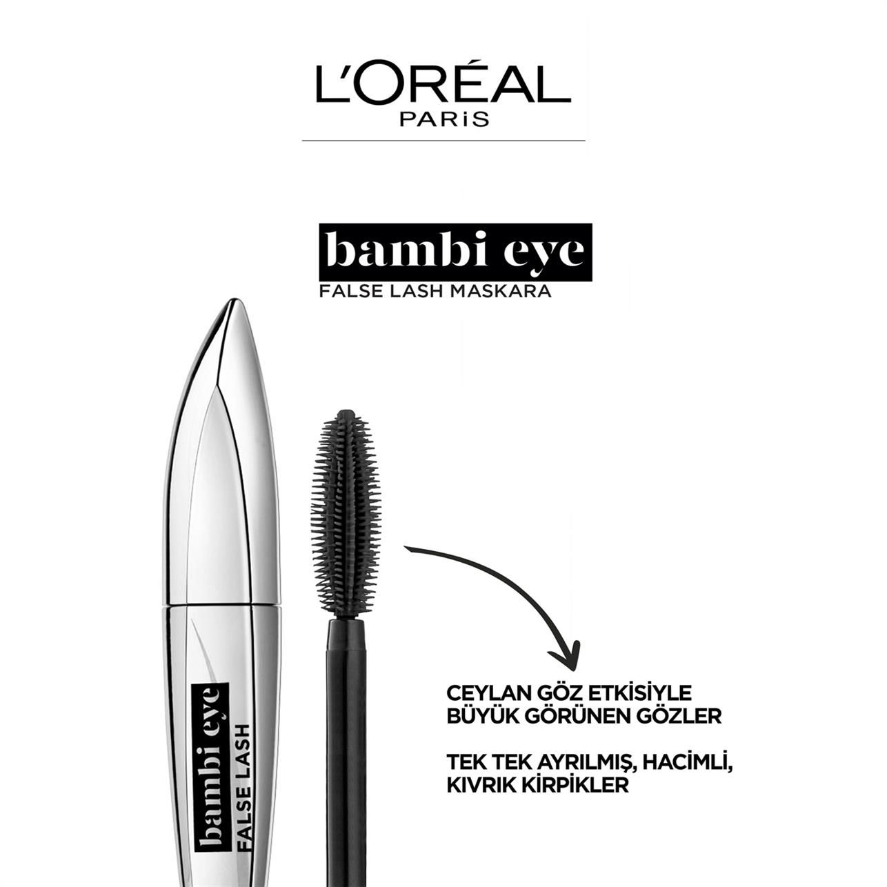 Loreal Paris Bambi Eye Maskara Black