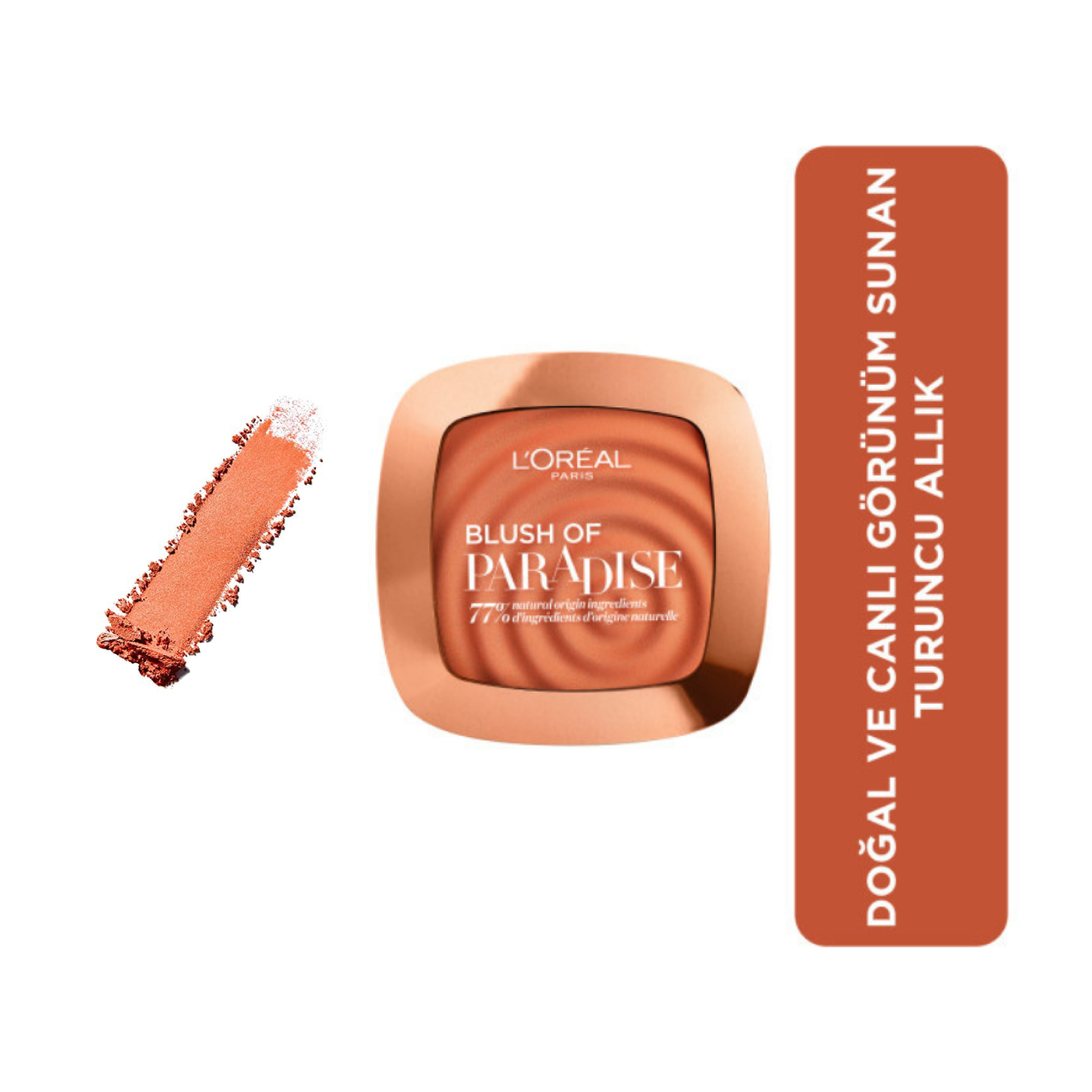 Loreal Paris Blush Of Paradise Allık 01 Life is A Peach