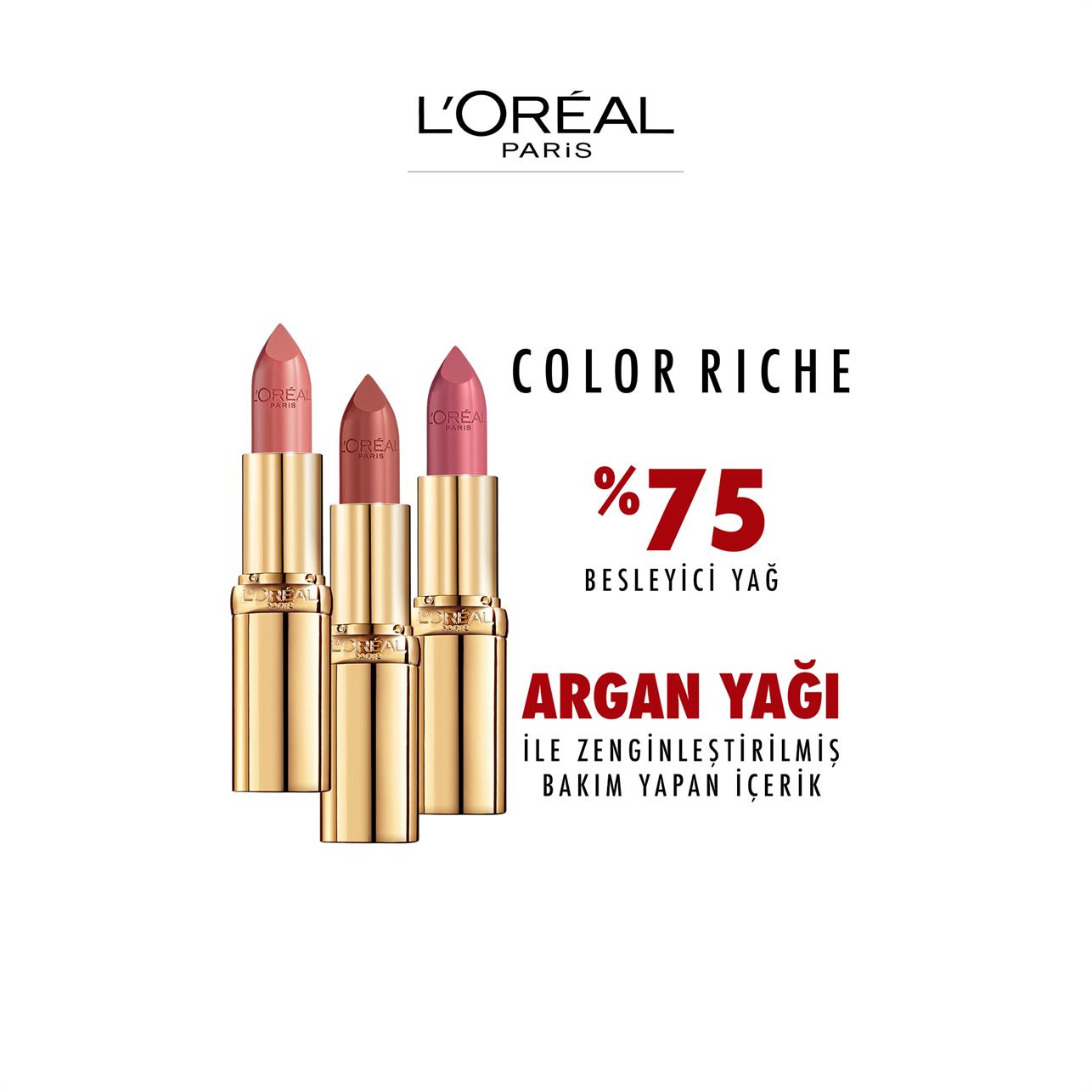 Loreal Paris Color Riche Ruj Orange Magique No:163