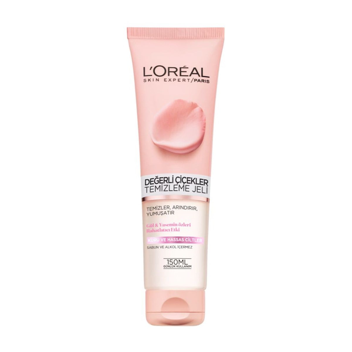 Loreal Paris Değerli Çiçekler Kuru ve Hassas Ciltler için Temizleme Jeli 150 ml