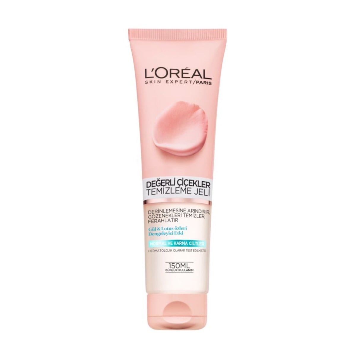 Loreal Paris Değerli Çiçekler Normal ve Karma Ciltler Temizleme Jeli 150 Ml