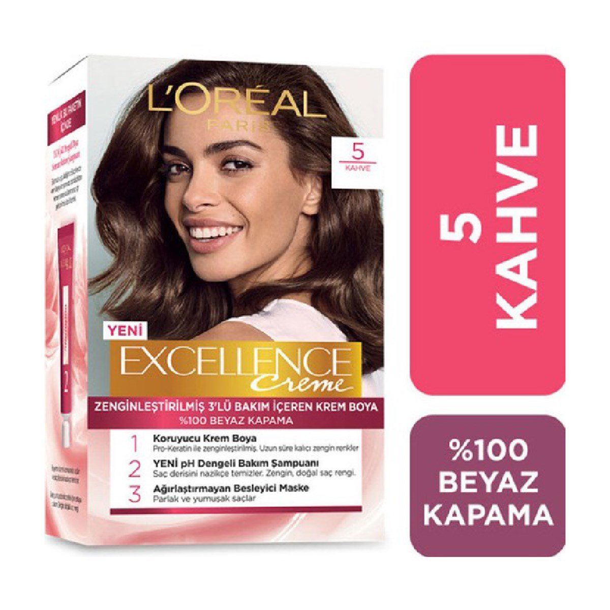 Loreal Paris Excellence Creme Saç Boyası 5 Kahve