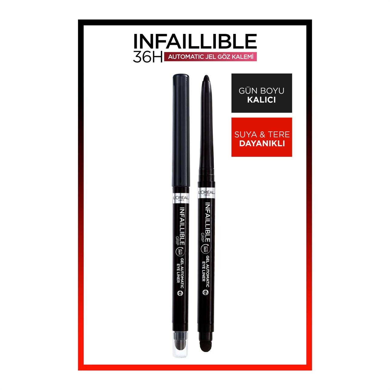 Loreal Paris Gel Infaillible Auto Liner Eyeliner Intense Black 001