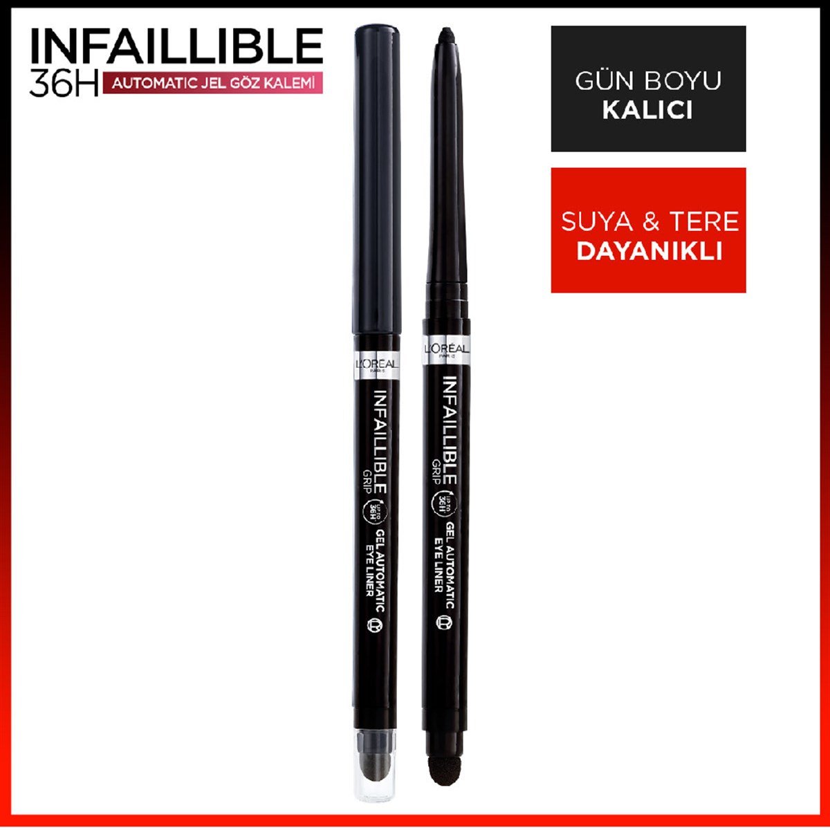 Loreal Paris Gel Infaillible Auto Liner Eyeliner Intense Black 001