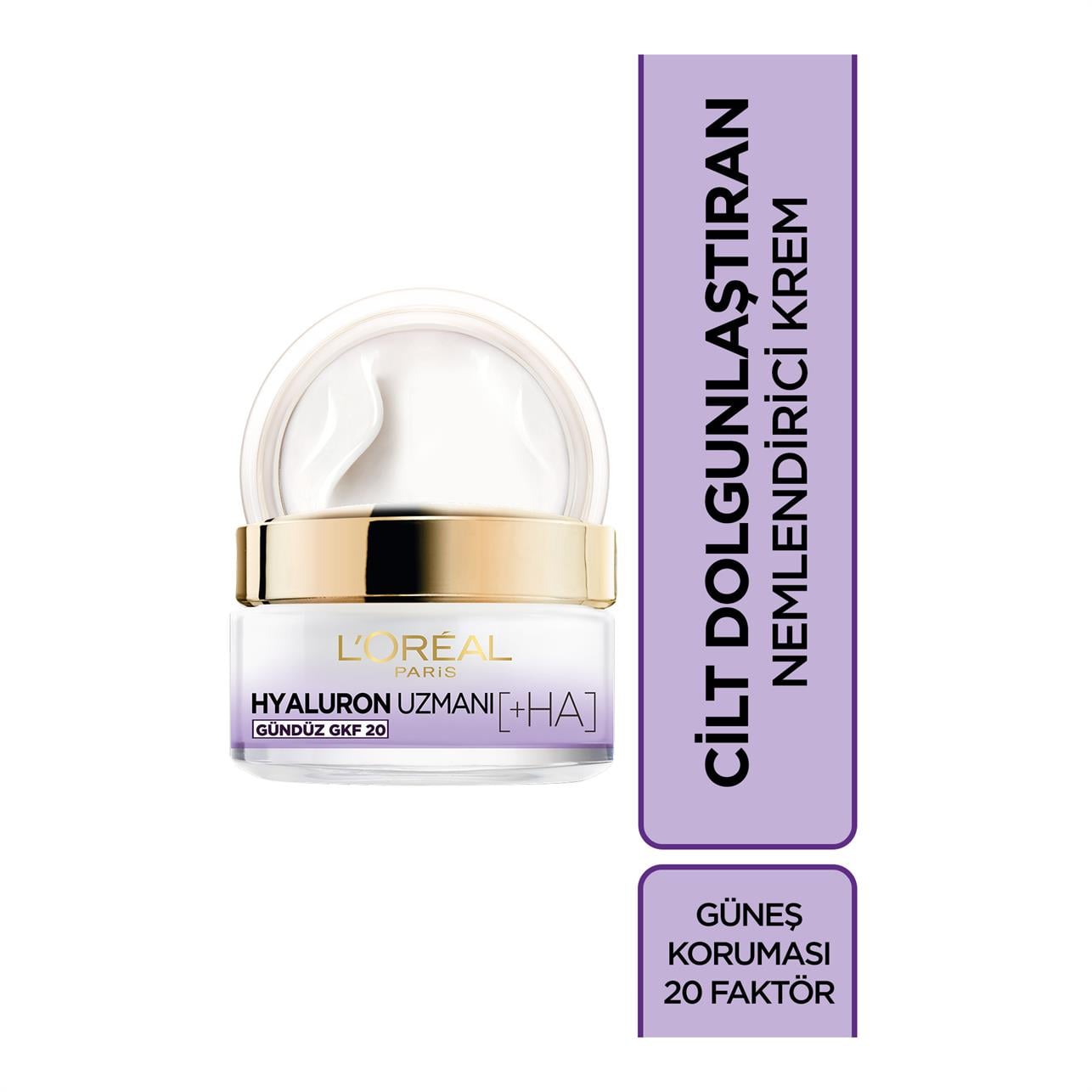 Loreal Paris Hyaluron Uzmanı Cilt Dolgunlaştıran Nemlendirici Gündüz Bakım Kremi 50 ml