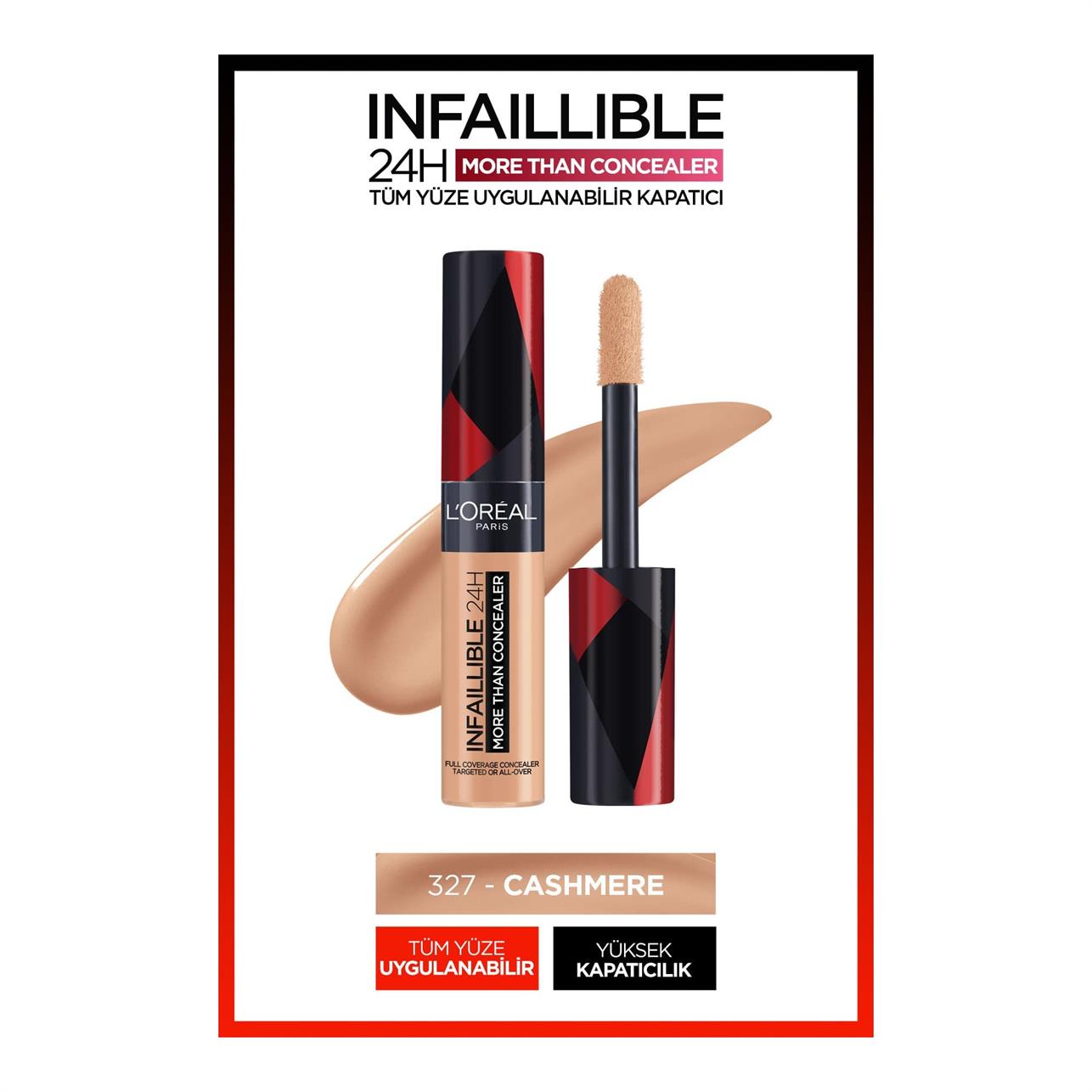 Loreal Paris Infaillible More Than Concealer Kapatıcı No.327 Cachemire 