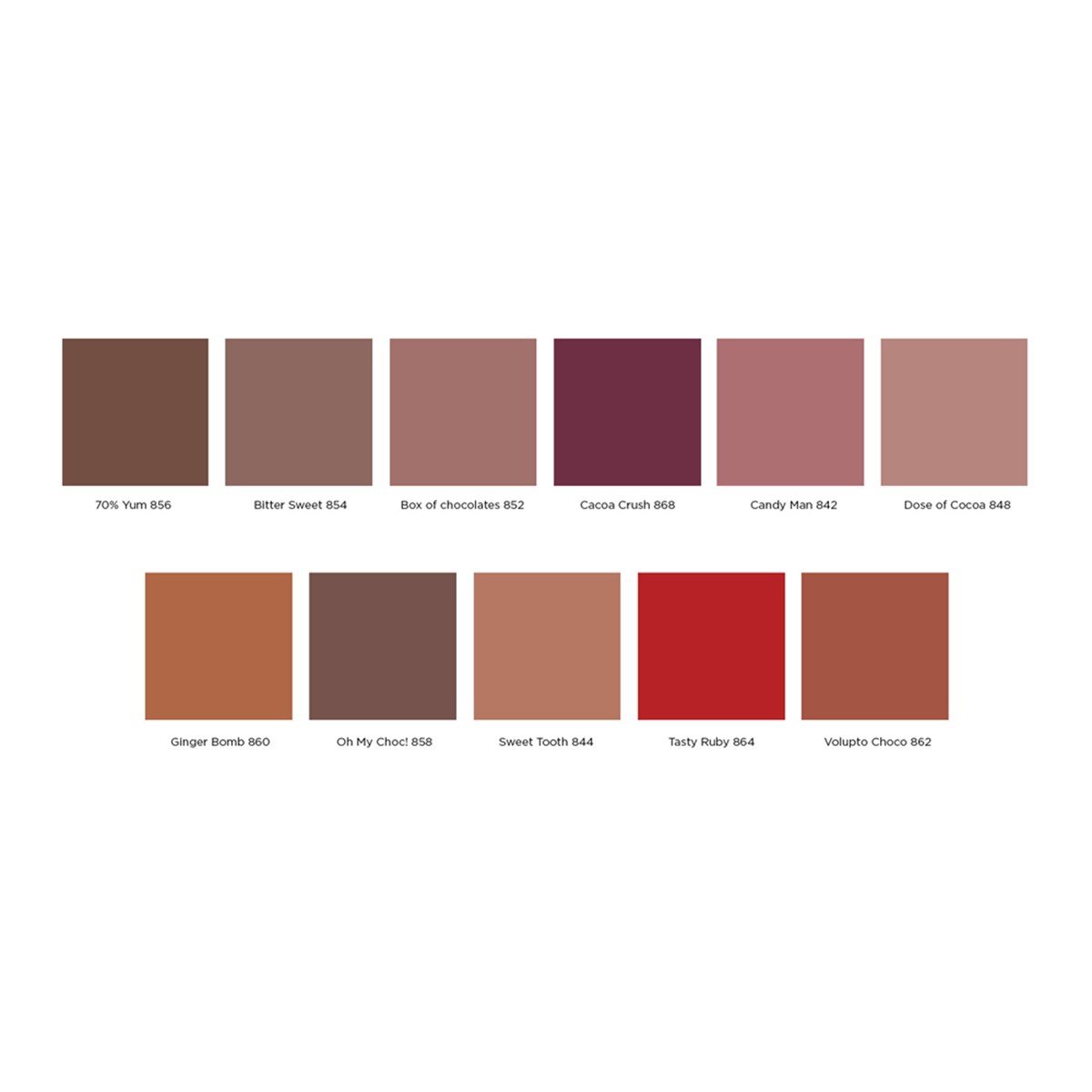 Loreal Paris Les Chocolats Ultra Matte Lipstick Mat Ruj No.852 Box Of Chocolates