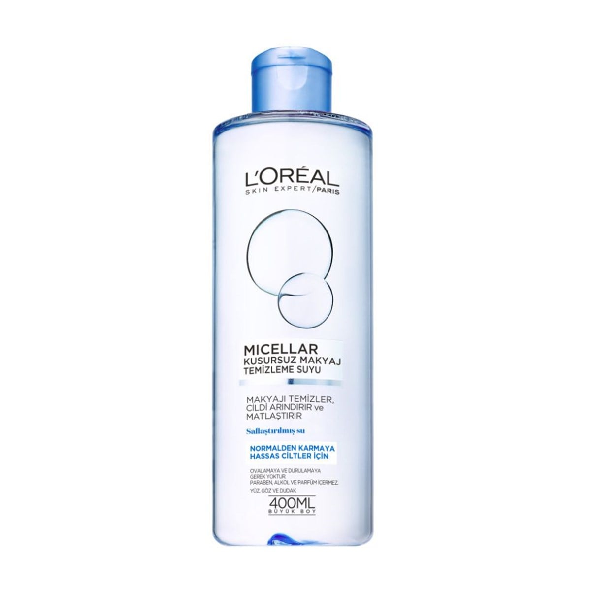 Loreal Paris Micellar Kusursuz Makyaj Temizleme Suyu Normal 400 ml