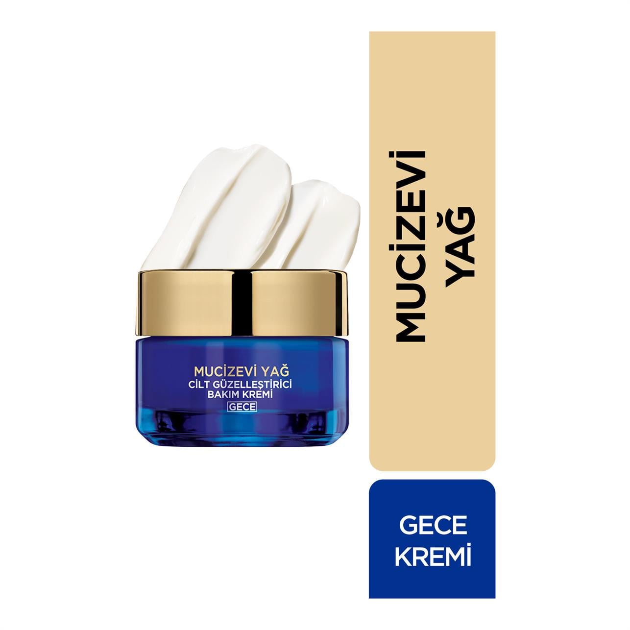 Loreal Paris Mucizevi Yağ Gece Bakım Kremi 50 Ml