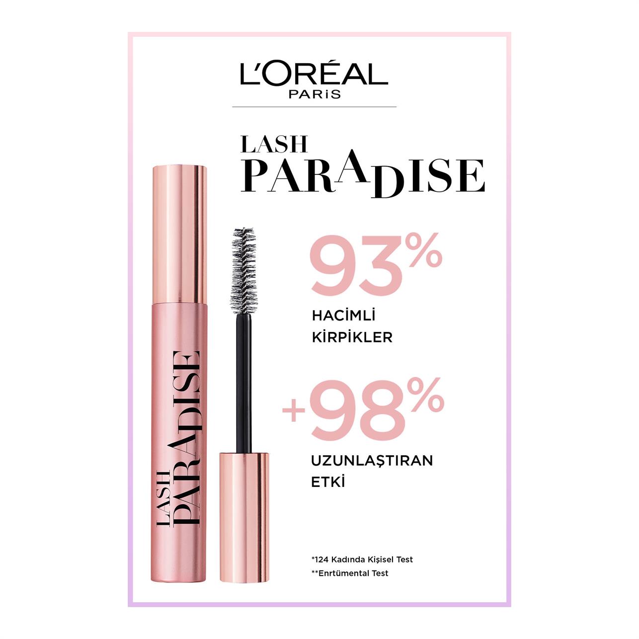 Loreal Paris Paradise Intense Black Maskara 