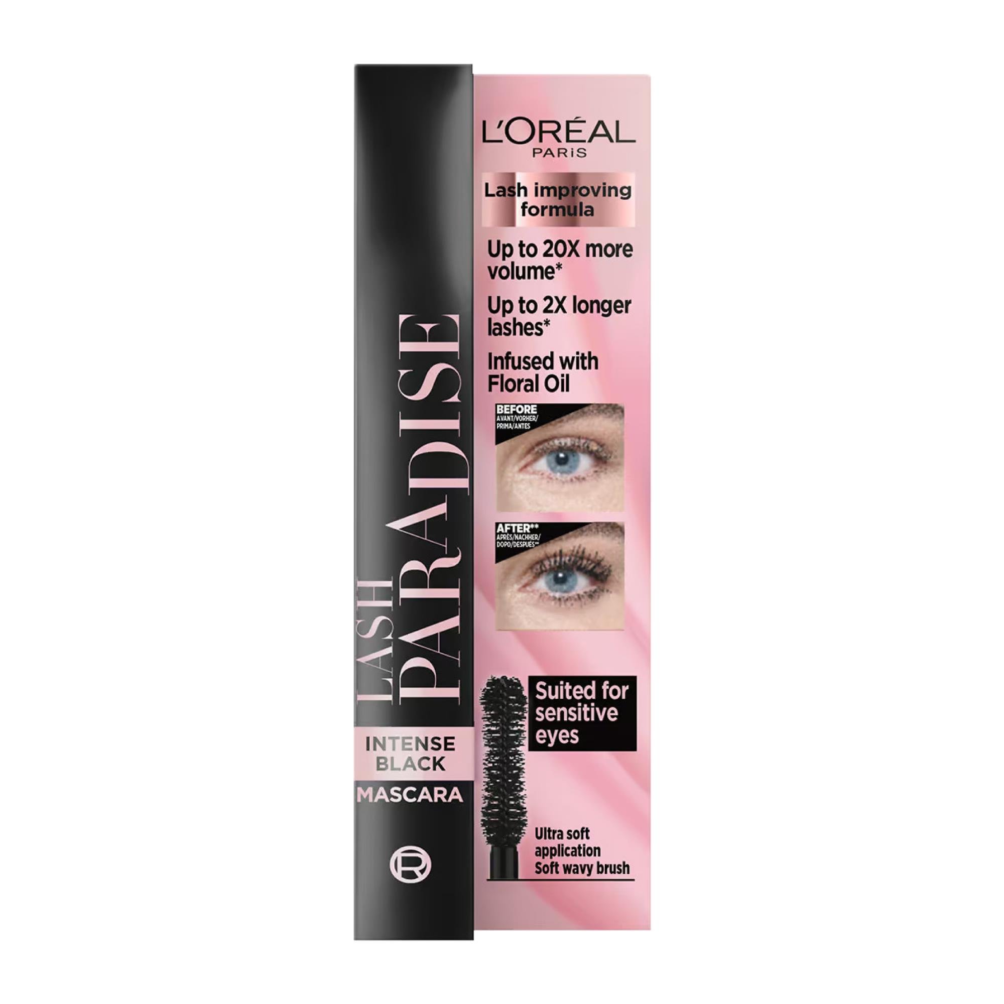 Loreal Paris Paradise Intense Black Maskara 