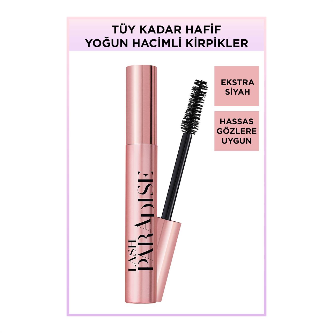 Loreal Paris Paradise Intense Black Maskara 