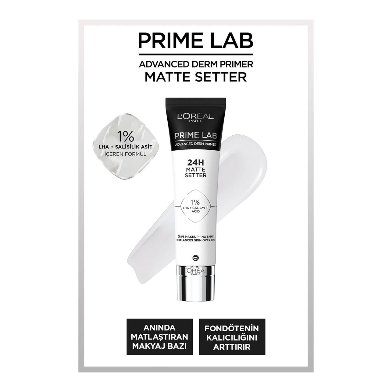 Loreal Paris Prime Lab Matlaştırıcı Makyaj Bazı 30ml