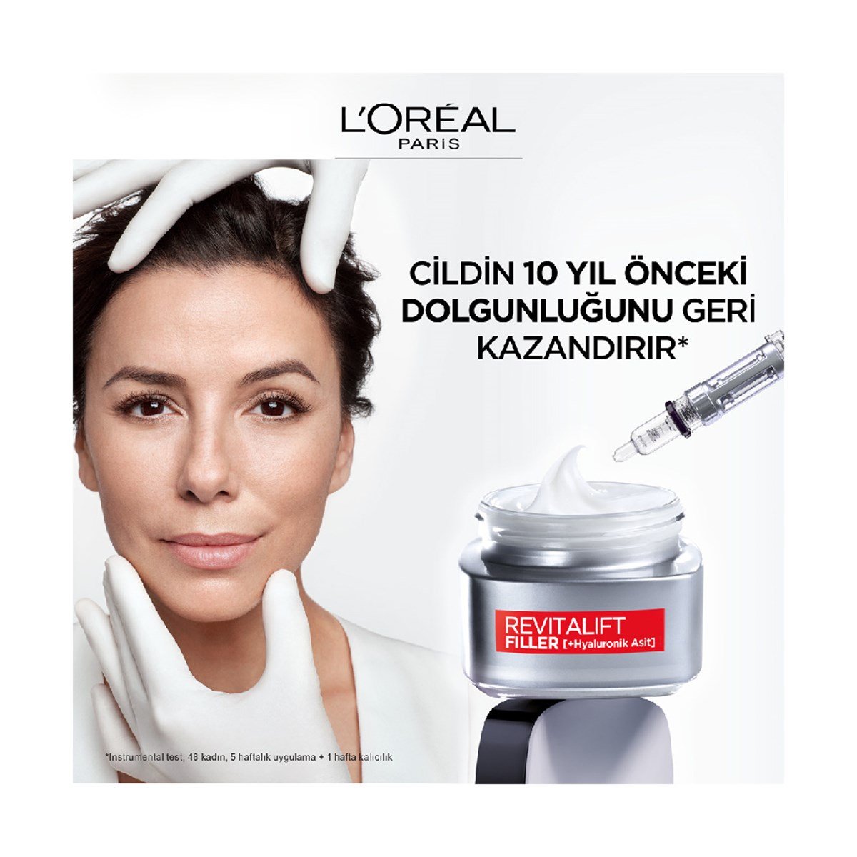 Loreal Paris Revitalift Filler Yoğun Dolgunlaştırıcı Yaşlanma Karşıtı Bakım Gündüz Kremi 50ml