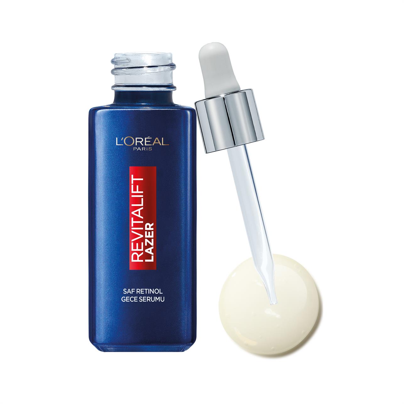 Loreal Paris Revitalift Lazer Saf Retinol Derin Kırışıklık Karşıtı Gece Serumu 30ml