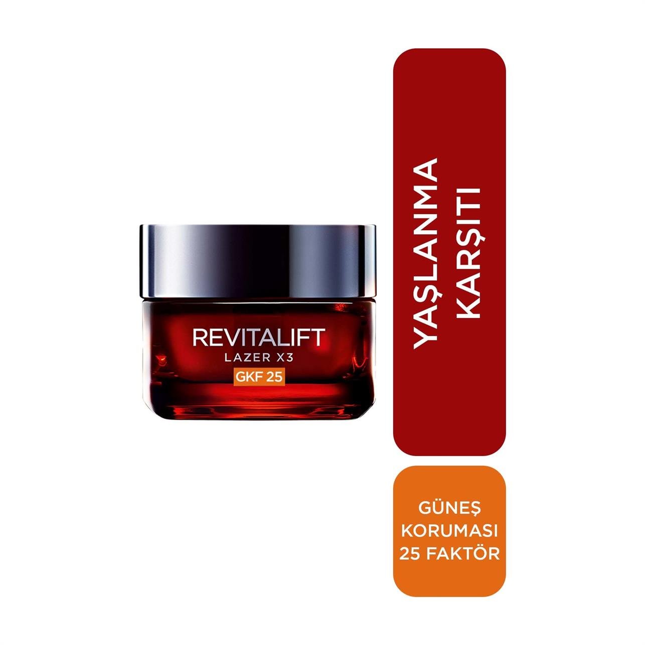 Loreal Paris Revitalift Lazer x3 Spf 20 Leke ve Kırışıklık Karşıtı Bakım Kremi 