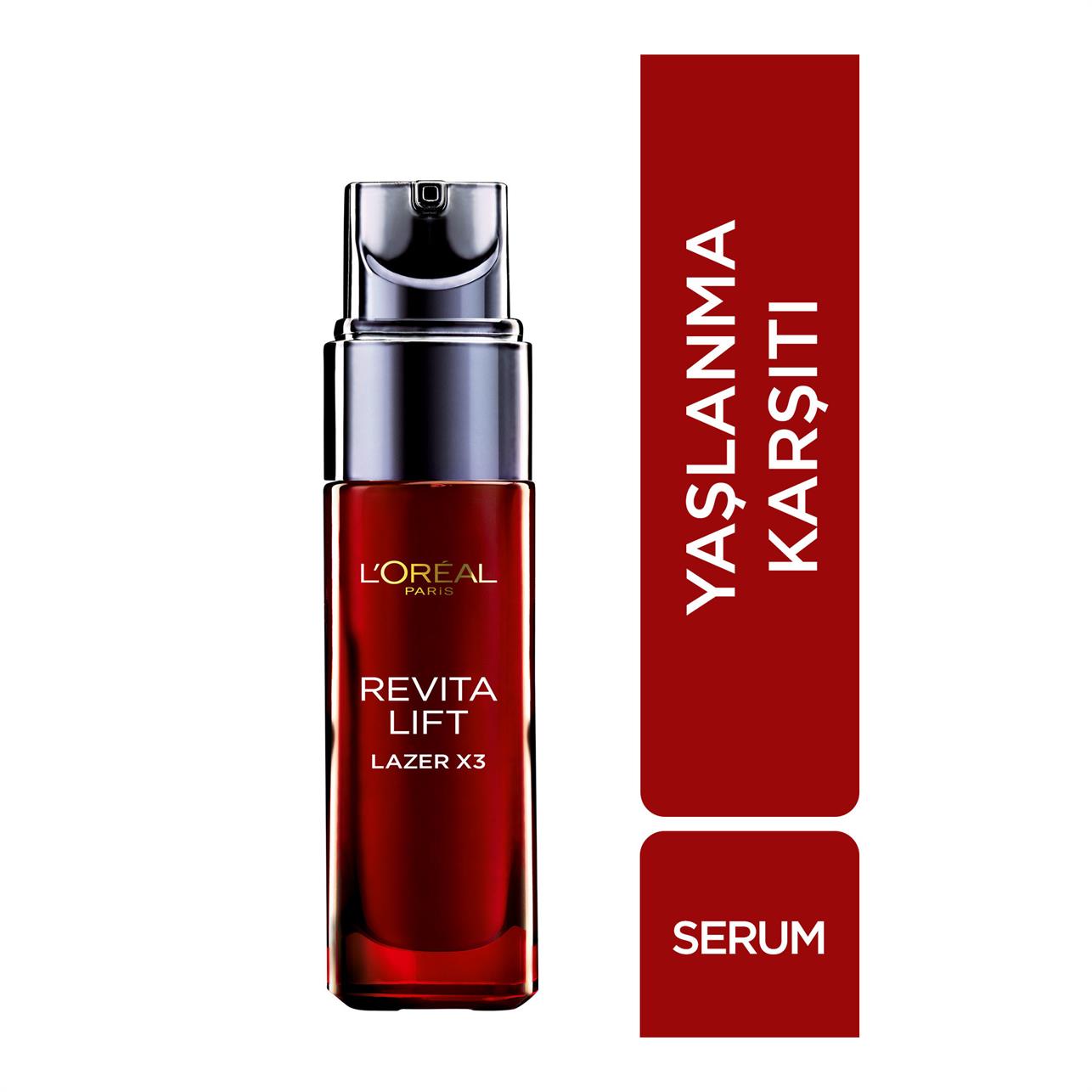 Loreal Paris Revitalift Lazer X3 Yaşlanma Karşıtı Bakım Serumu