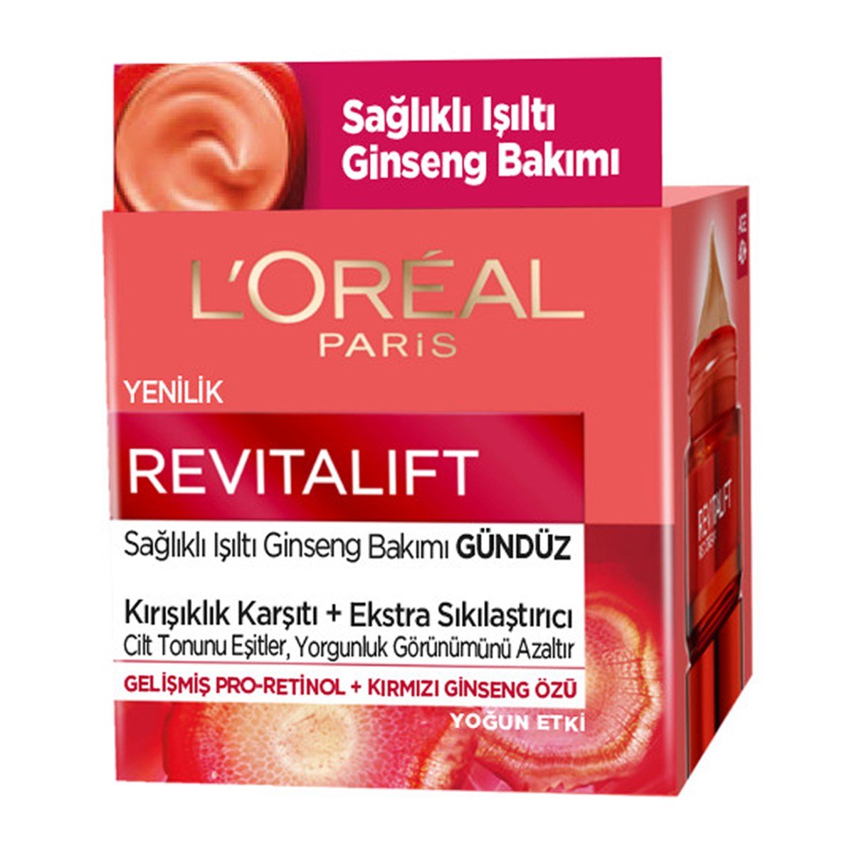 Loreal Paris Revitalift Sağlıklı Işıltı Ginseng Gündüz Bakım Kremi 50 ml