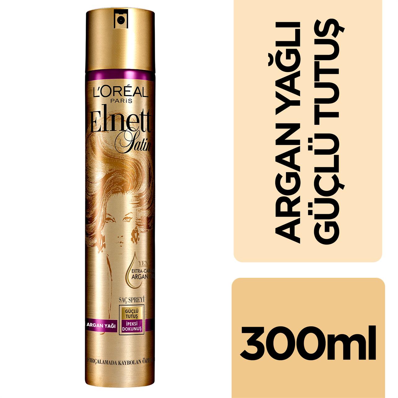 Loreal Paris Saç Spreyi Elnett Güçlü Tutuş İpeksi Dokunuş 300ml
