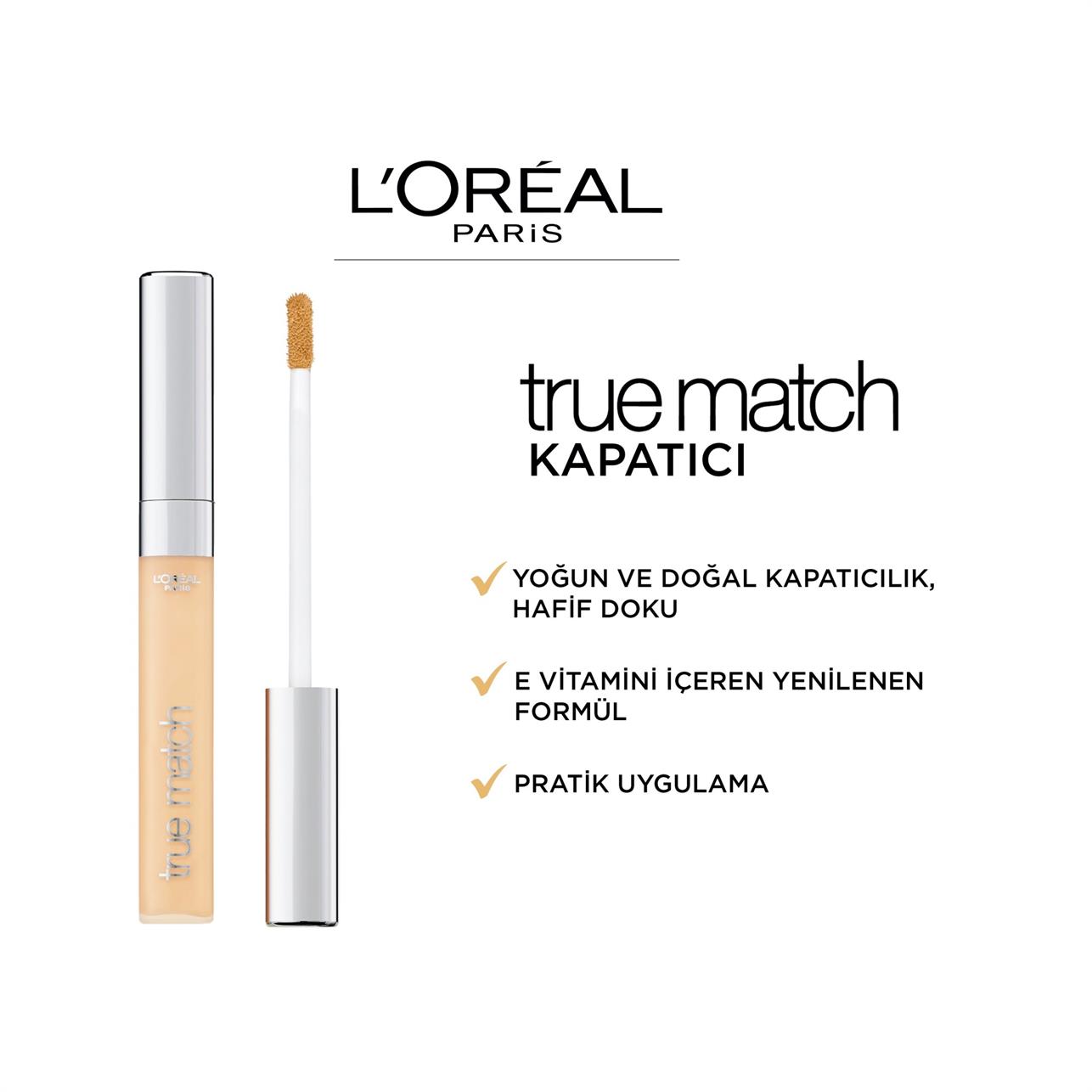 Loreal Paris True Match Concealer Rose Vanilla No:2R/C 
