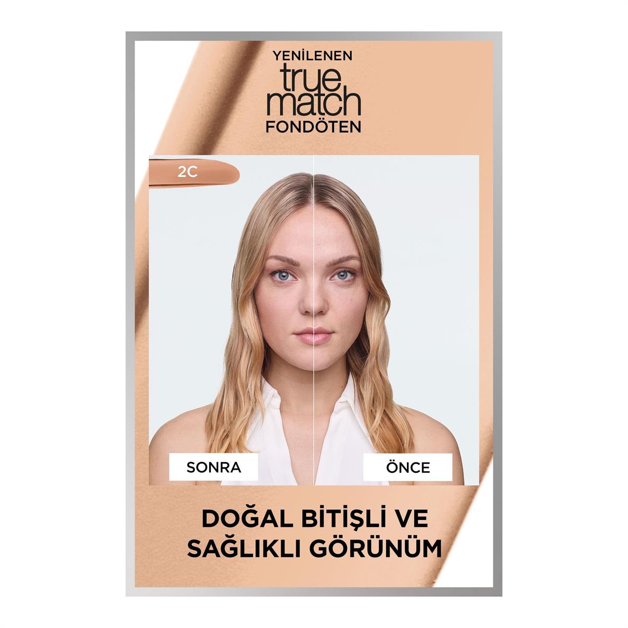 Loreal Paris True Match Fondöten 2R2C2K Vanille Rose