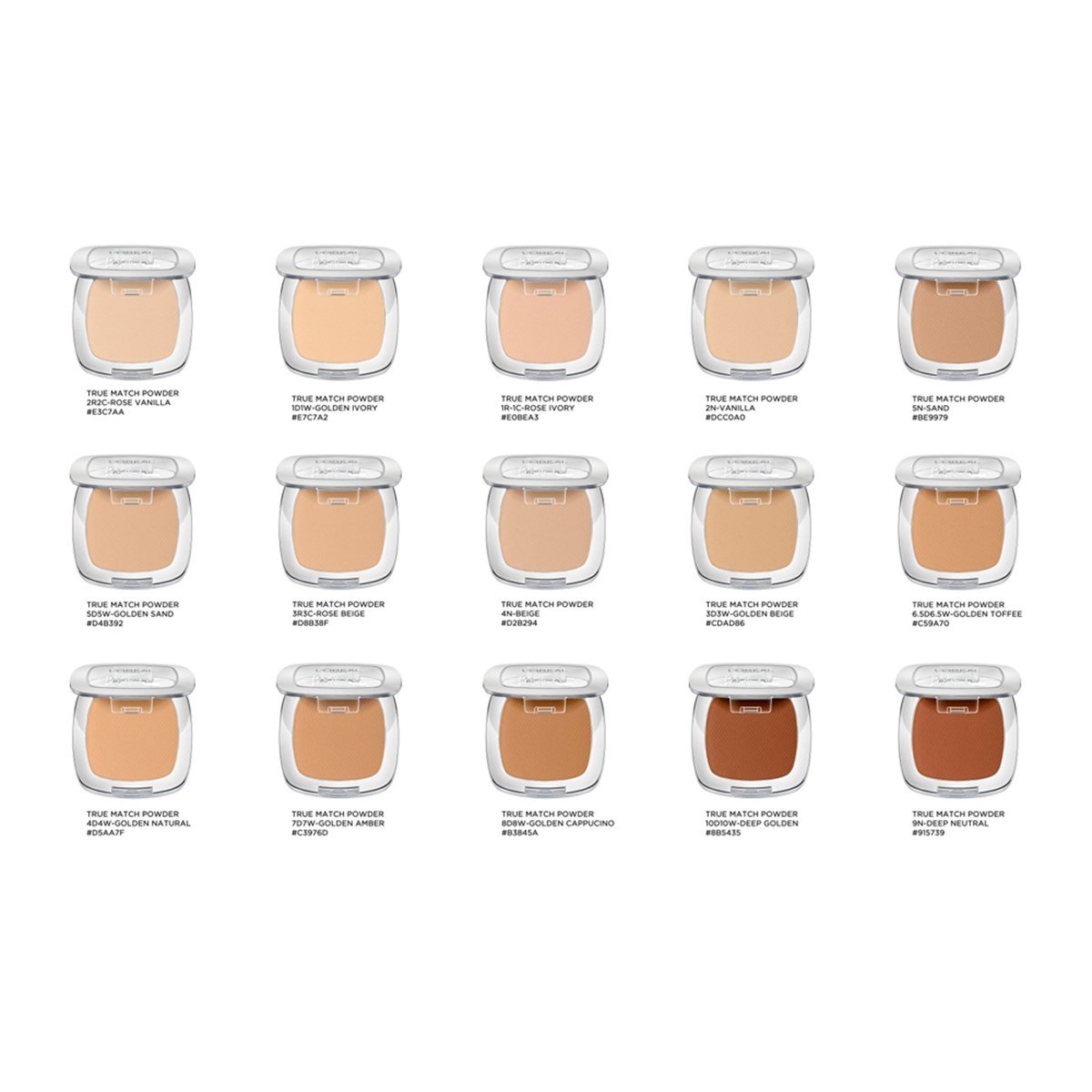 Loreal Paris True Match Super-Blendable Pudra 6D/6W Honey