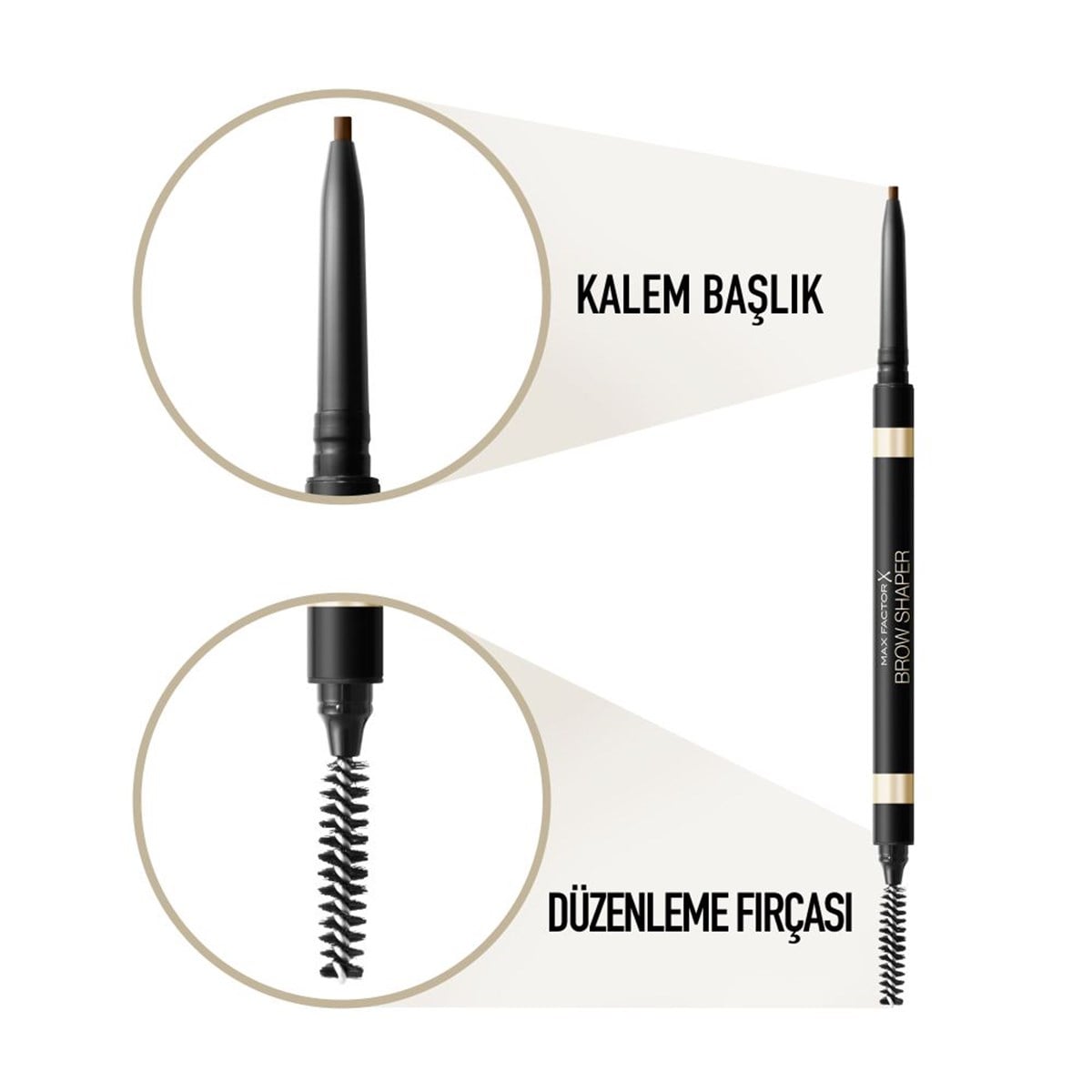 Max Factor Brow Shaper Kaş Kalemi Brown