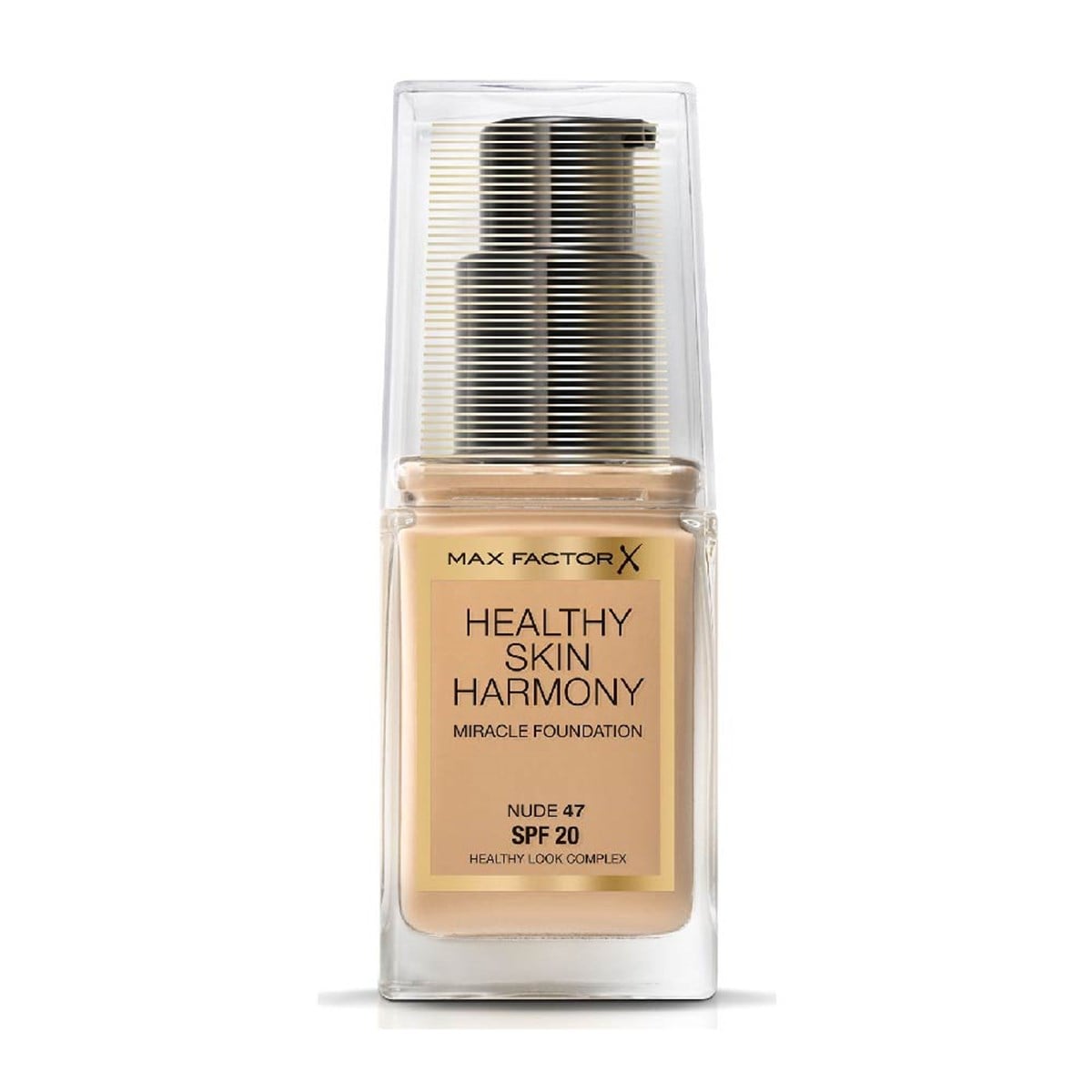 Max Factor Healthy Skin Harmony Miracle Foundation Fondöten 47 Nude