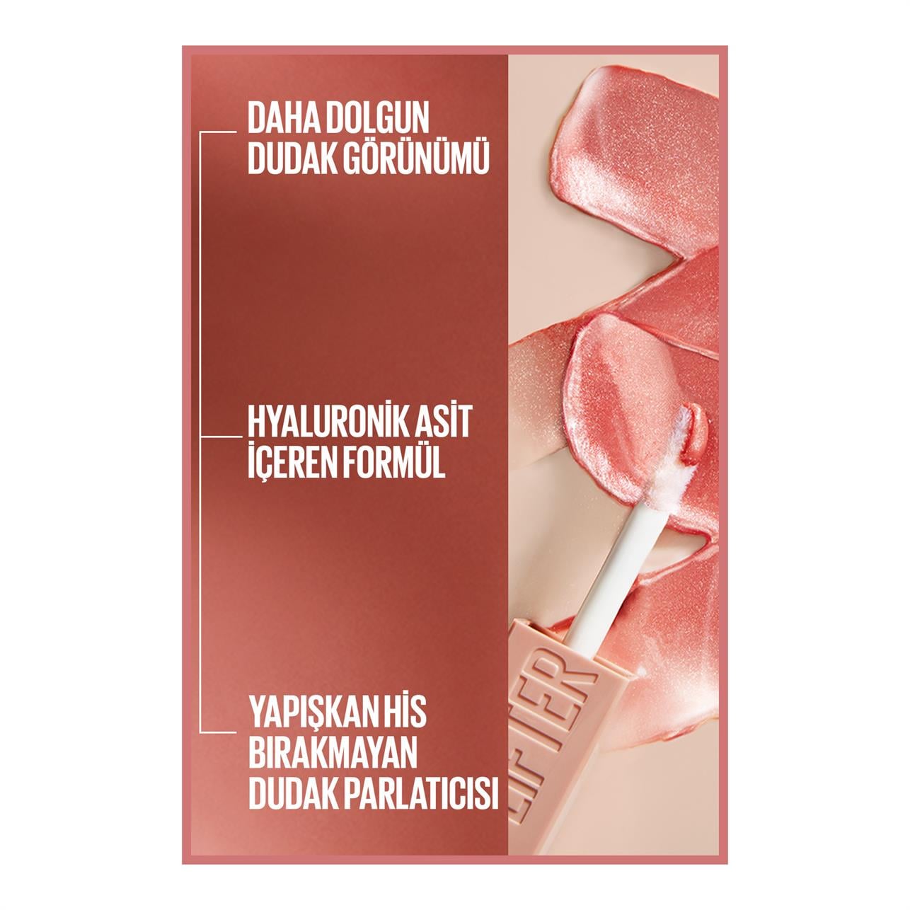 Maybelline Lifter Gloss Likit Ruj Moon No:003