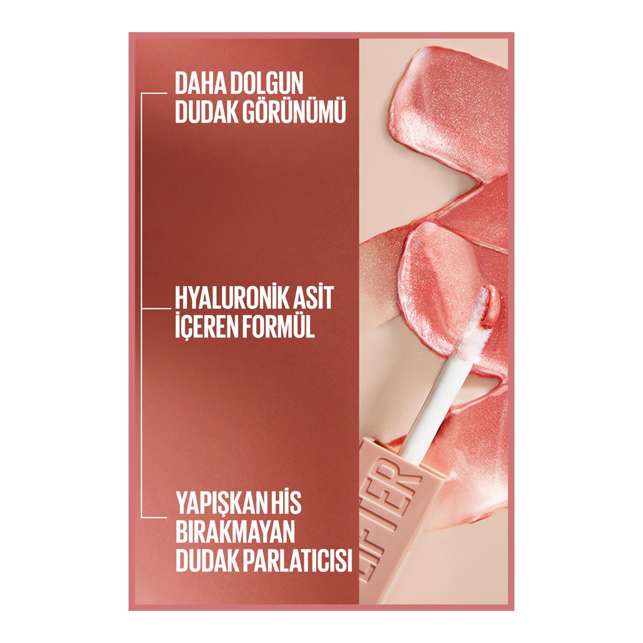 Maybelline Lifter Gloss Likit Ruj Reef No:006