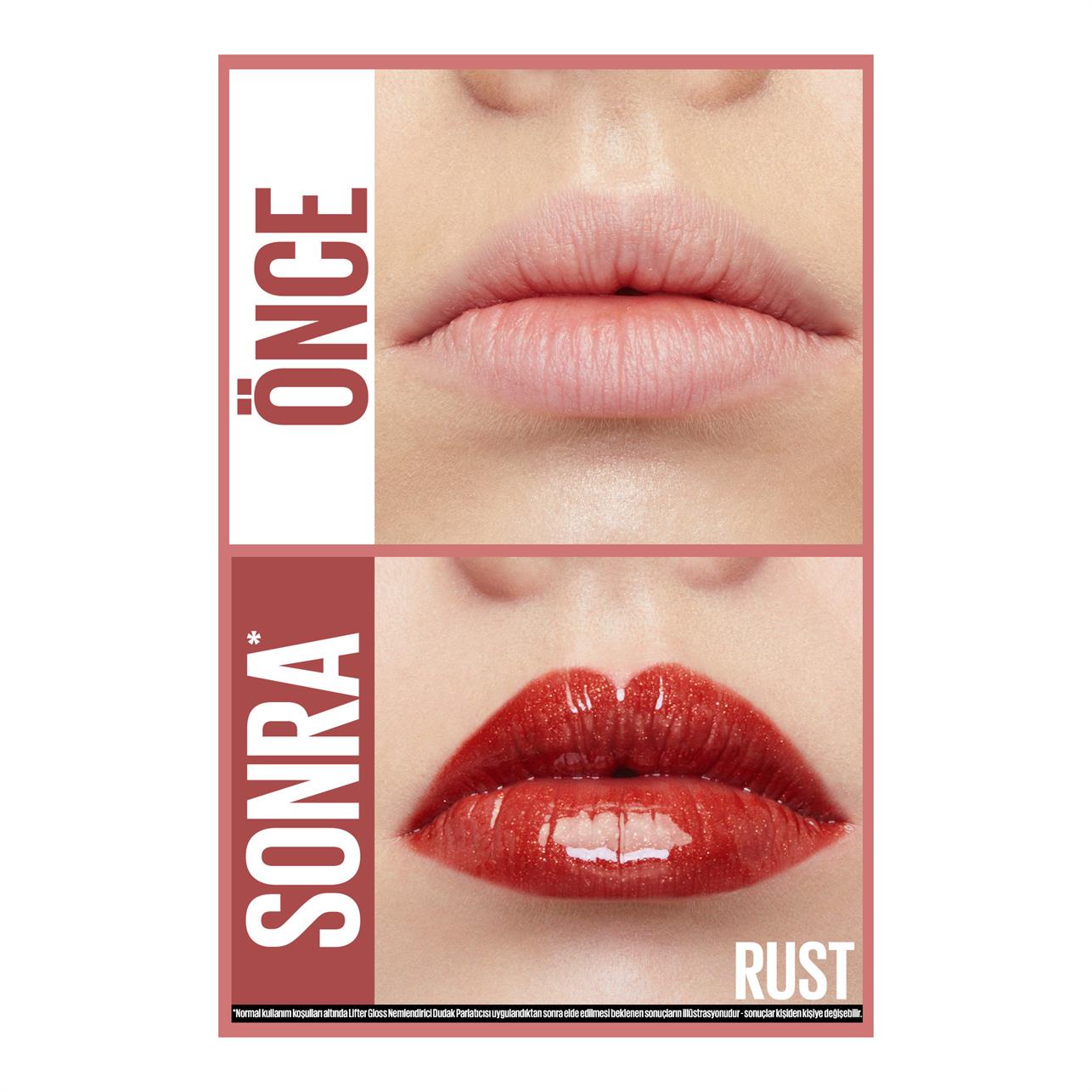 Maybelline Lifter Gloss Likit Ruj Rust No:16