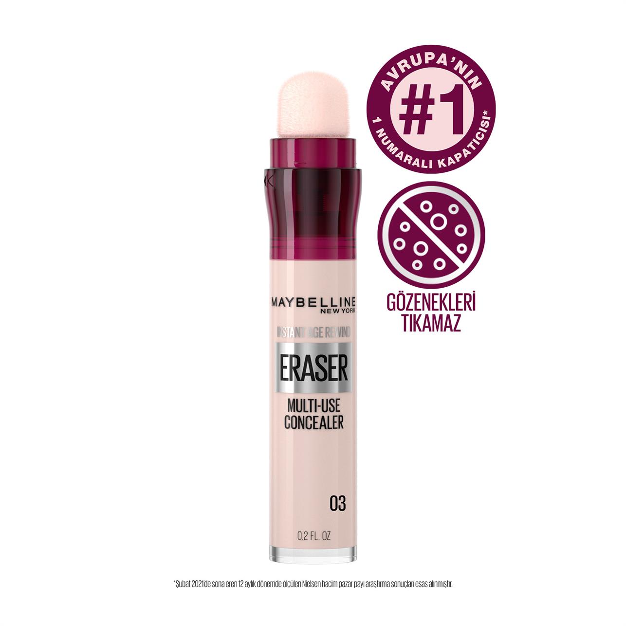 Maybelline New York Instant Anti Age Eraser Kapatıcı 03