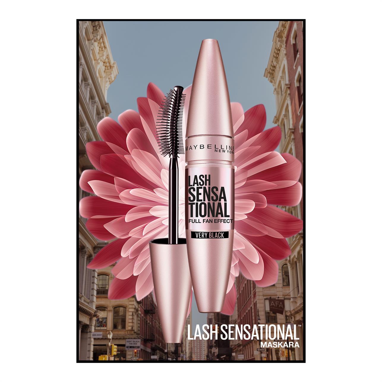 Maybelline New York Lash Sensational Maskara Very /Black
