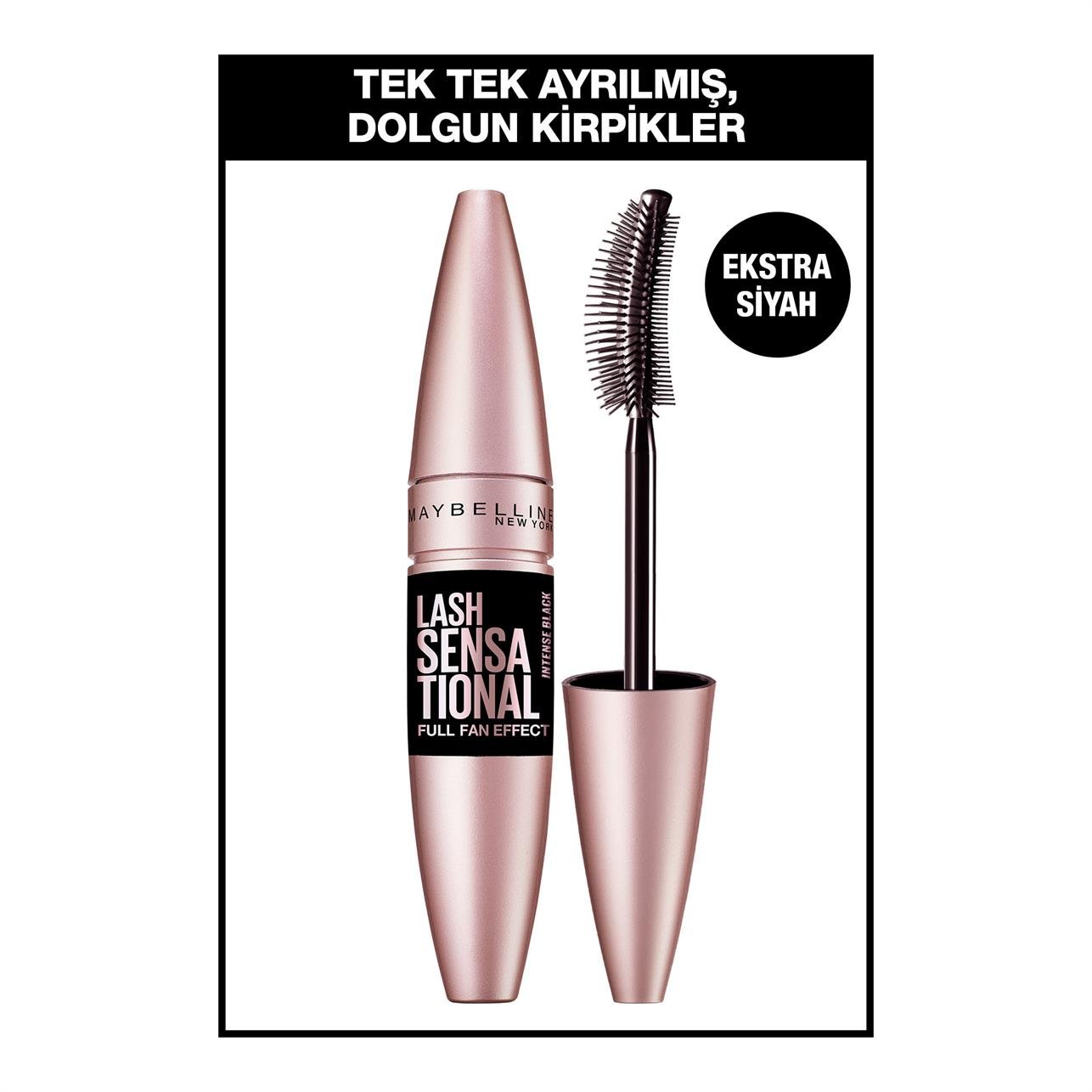 Maybelline New York Lash Sensational Maskara Extra Black