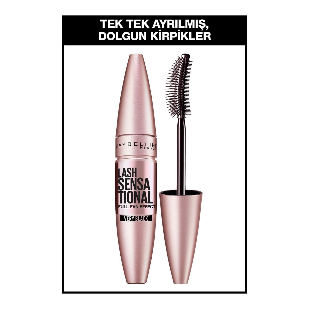 Maybelline New York Lash Sensational Maskara Very /Black